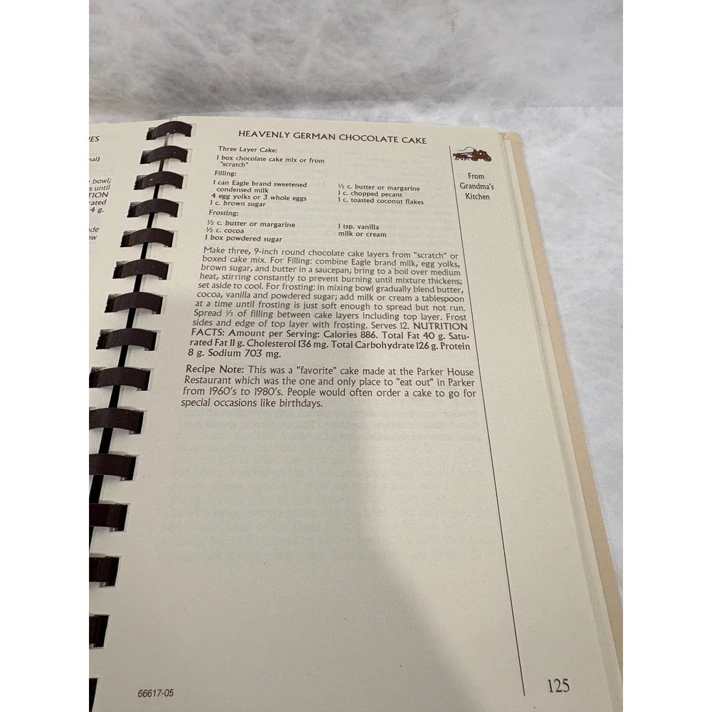 Stage Stop Cuisine Parker Colorado Community Cookbook 2005 Morris Press Spiral
